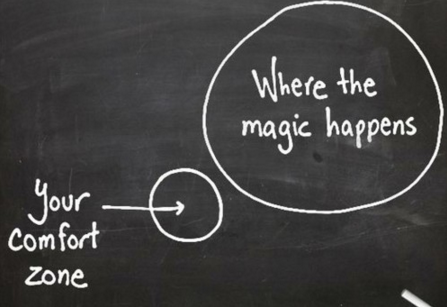 Outside Your Comfort Zone is Where the Magic Happens