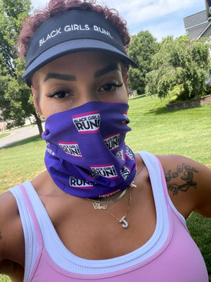 Black Girls RUN! Performance Tubular Bandana