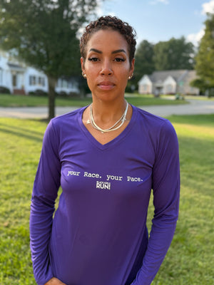 Your Race. Your Pace. Long Sleeve