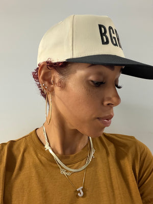 Cream Baseball Caps