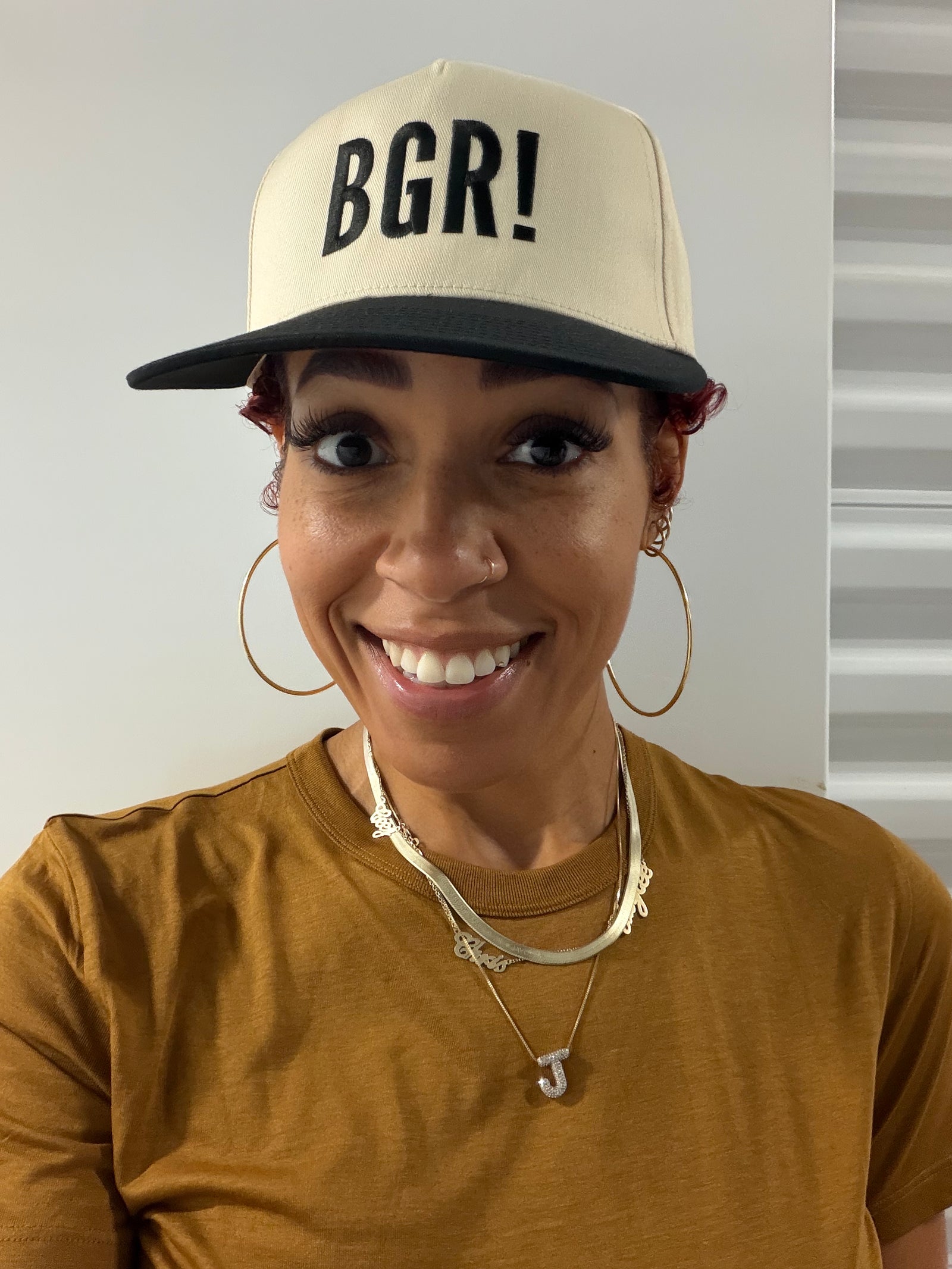 Cream Baseball Caps