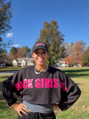 BGR! Crewneck Crop Sweatshirt