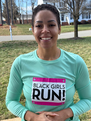 Black Girls RUN! Logo Long Sleeve