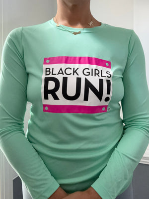 Black Girls RUN! Logo Long Sleeve