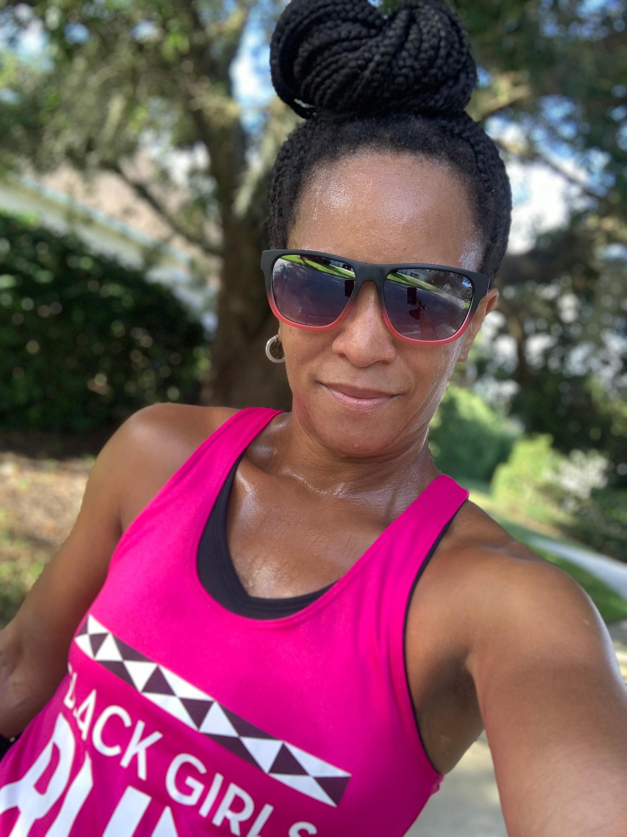 I am a Runner Running Sunglasses - Black Girls RUN!